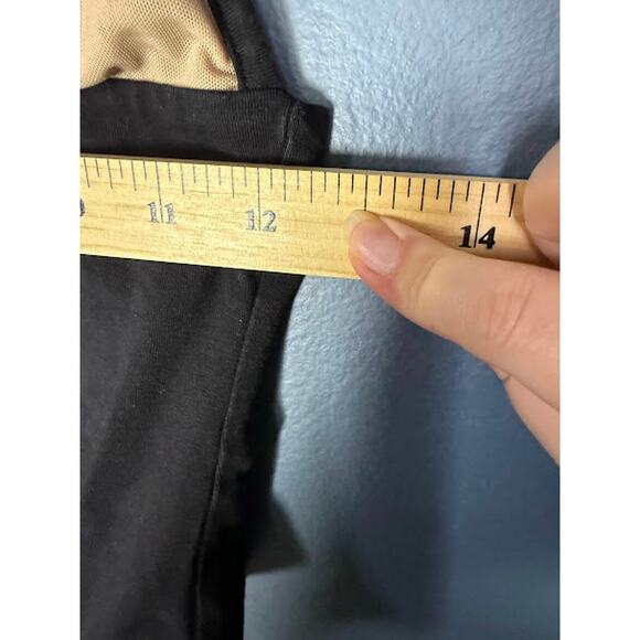 Out from Under Body suit Women's Size S Sheer Halter top Embroidery Open Back - Picture 9 of 10